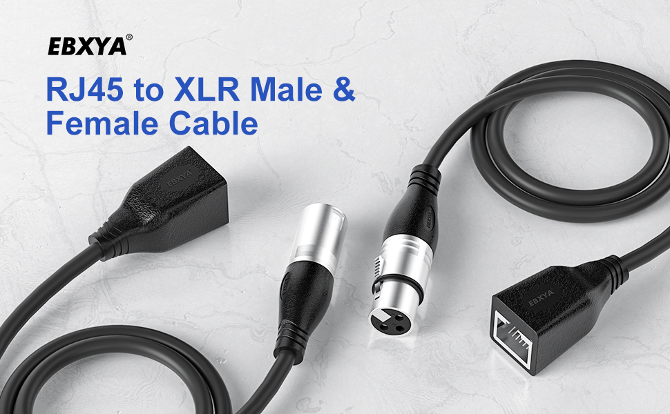 RJ45 to XLR