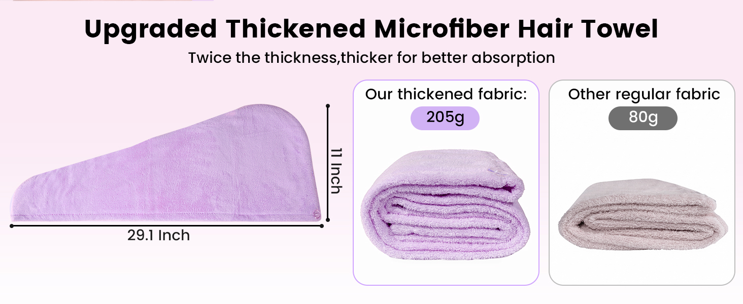 Extra-Large &amp;amp; Thick Hair Wrap