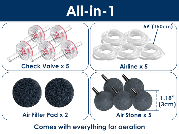 fish tank aerator hydroponic air pump aerator pump