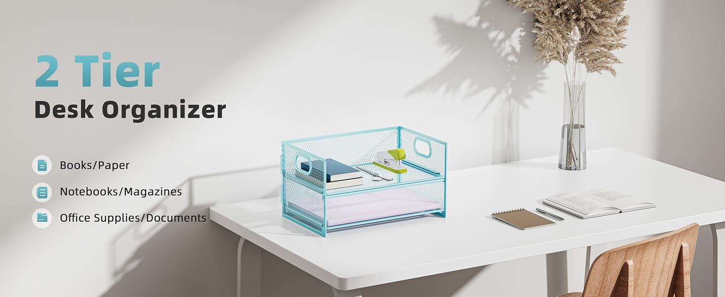 black desk organizer