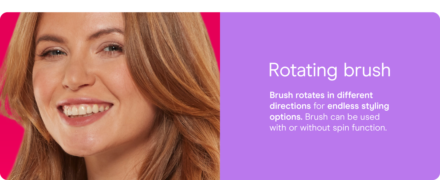 Conair infiniti hot air spin brush set dryer tourmaline ceramic ions less frizz healthy hair.