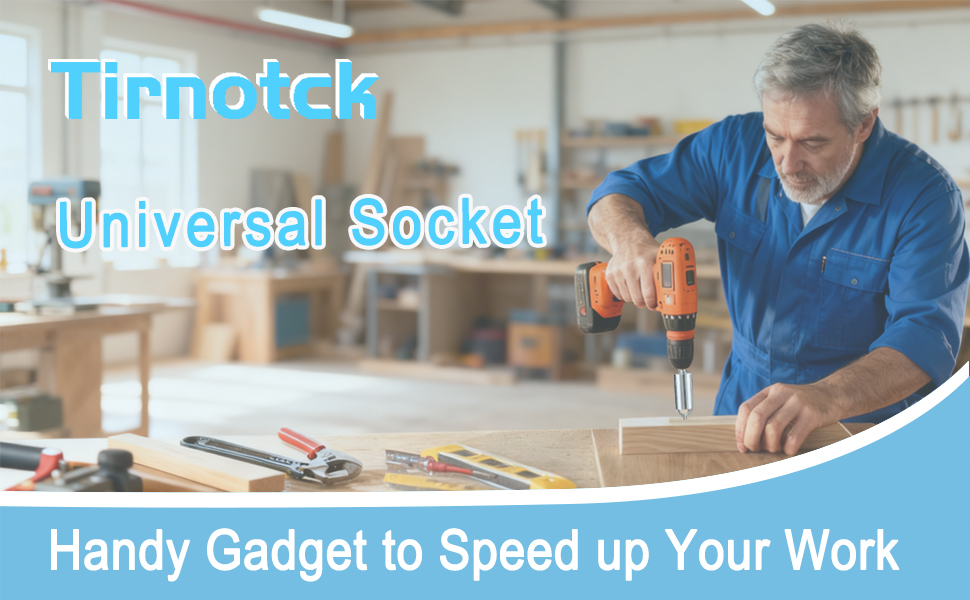 Universal Socket, 7-19mm Self-Adjusting Socket