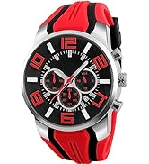 findtime Mens Sport Watches for Men Reloj para Hombre Colorful Cool Unique Analog Stylish Wrist W...