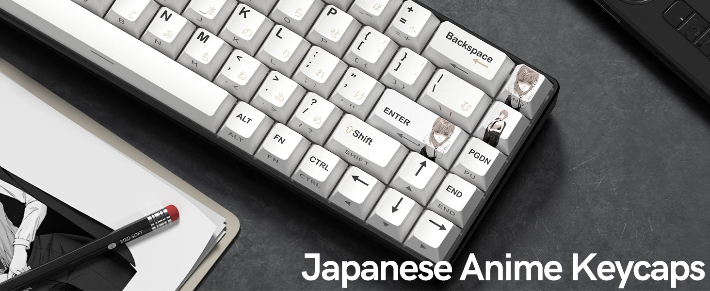 Japanese Anime Keycaps