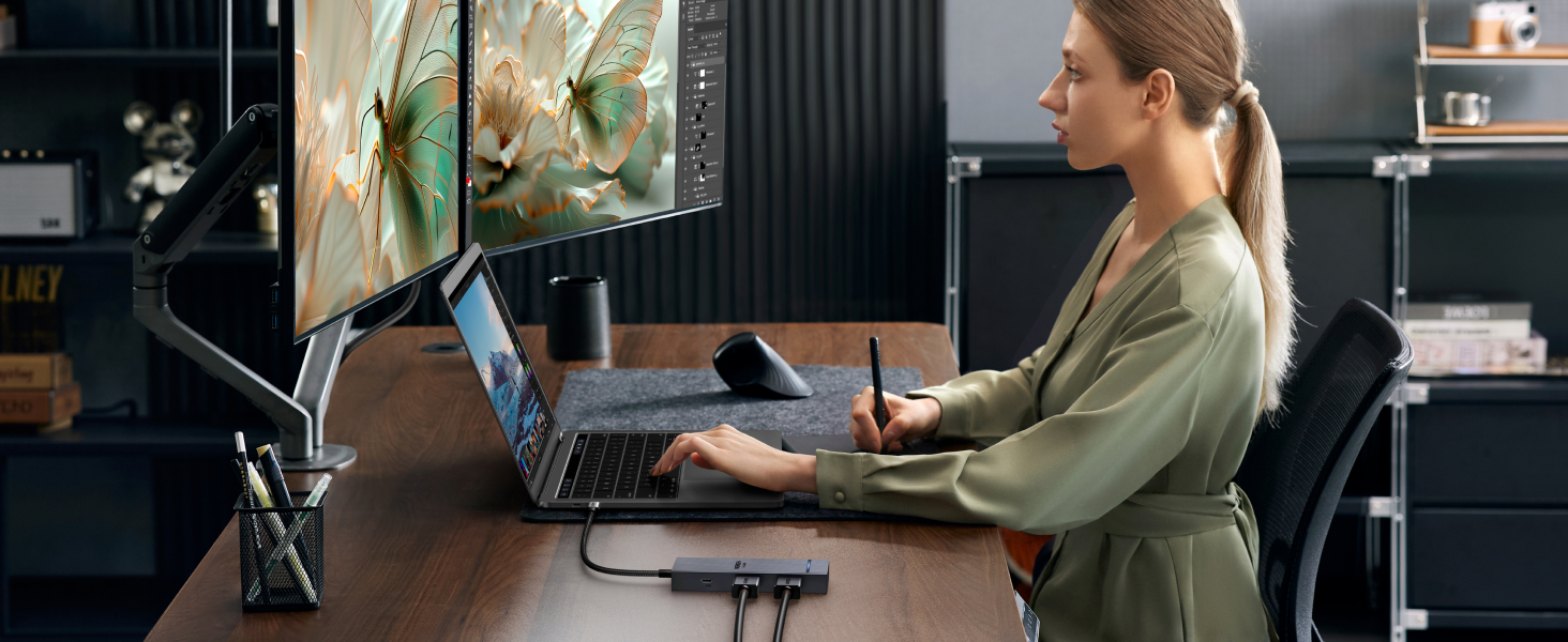 UGREEN 10Gbps USB C DOCKING STATION