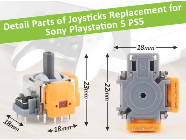 Joysticks Replacement for Sony Playstation 5 PS5