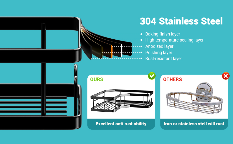 Corner Shower Shelf