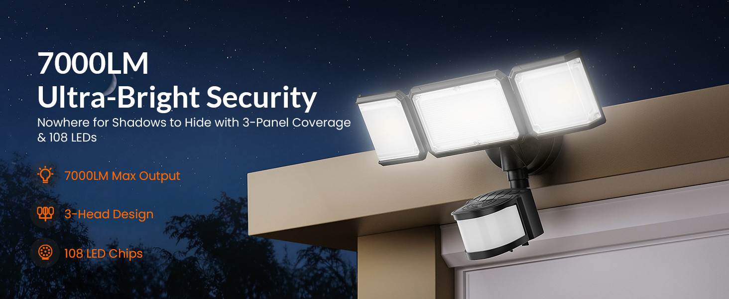 security lights motion outdoor