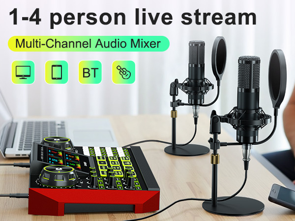 podcast equipment bundle for 2 pod cast equipment kit podcast set studio equipment home studio setup