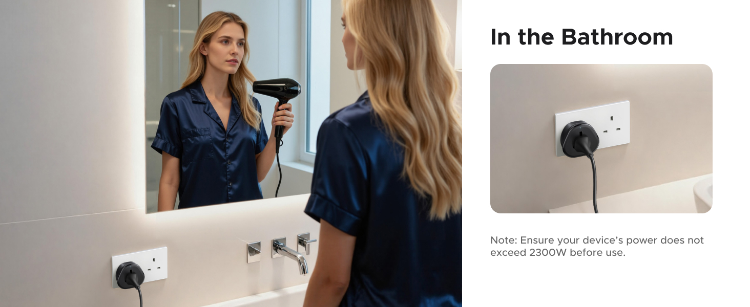 UGREEN UK plug Travel adapter