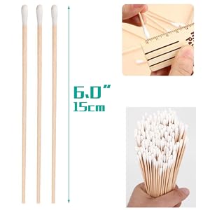 6 inch long cotton swabs
