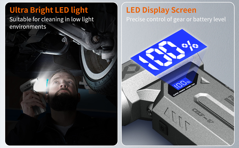 LED Light and Screen Display