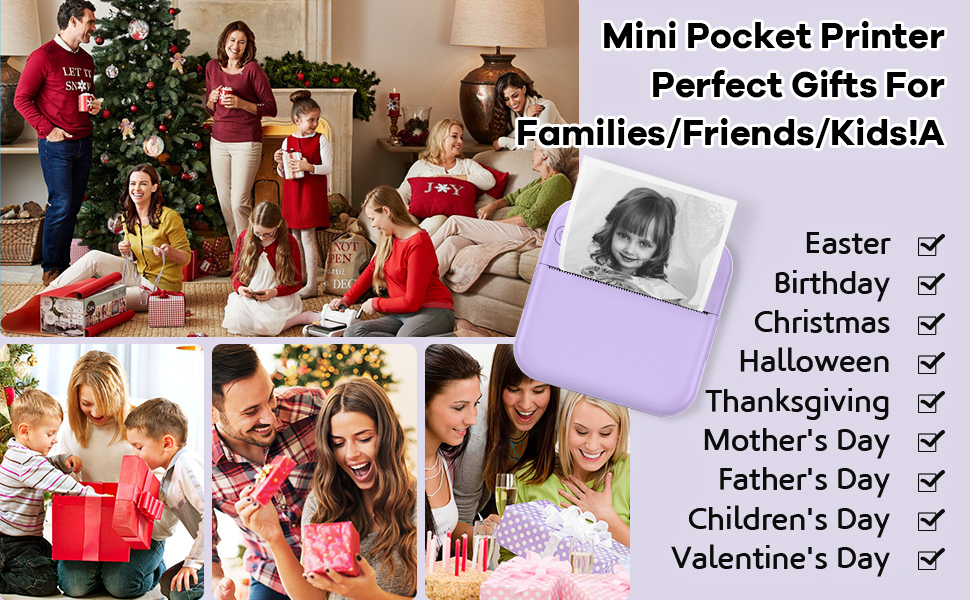 mini portable printer for iphone