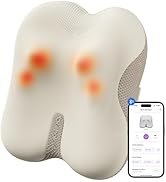 arboleaf Back Massager for Pain Relief, Bluetooth App Control, Cordless Shiatsu Neck Back Massage...