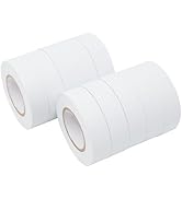 QILIMA White Electrical Tape 10 Pack 3/4-Inch by 60 Feet,Lead-Free Flame Retardant Electrical Tap...
