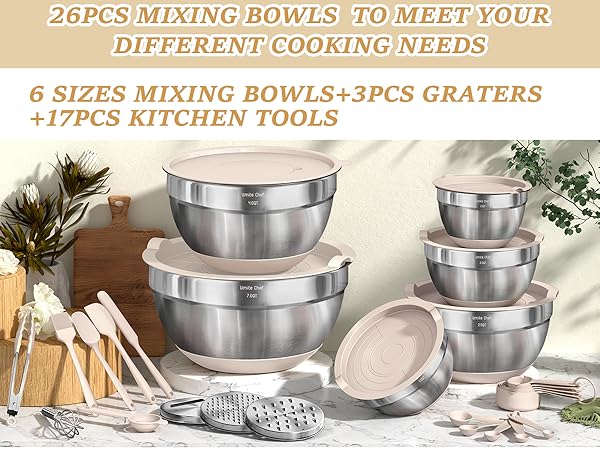 mixing bowls