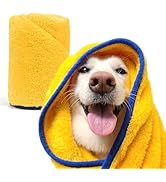 PETHROOM Ultra Absorbent Pet Towel | Quick-Drying, Soft Microfiber Dog &amp; Cat Bath Towel | Lightwe...