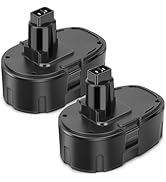 KUNLUN 2Pack 4.5Ah 18V Replacement Battery for De Walt 18V XRP Battery Compatible for De Walt 18V...