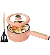 TOPWIT Hot Pot Electric, 2L Multifunctional Electric Pot, Non-Stick Fring Pan, Portable Pot for S...
