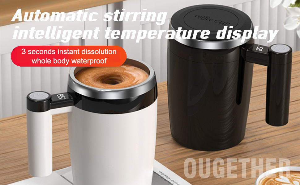 Automatic Magnetic Stirring Coffee Mug