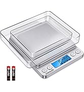 GDEALER Food Scale, 0.001oz/0.01g Precise Digital Kitchen Scale Gram Scales Weight Food Coffee Sc...