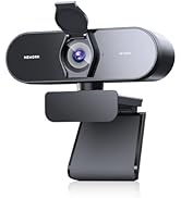 NEWORK 4K Webcam for PC with PDAF &amp; CDAF Dual-autofocus, Ultra 4K HD, 2 Noise Reduction Mics, Aut...