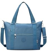 TEUEN Travel Duffel Bag Gym Bag for Women, Waterproof Nylon Weekender Overnight Bag Personal Item...