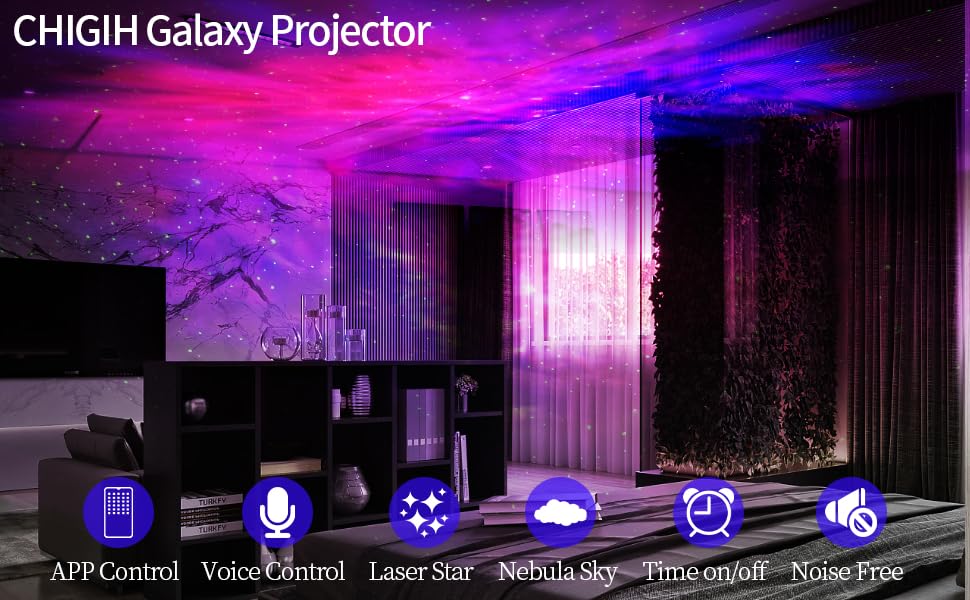CHIGIH Galaxy Projector