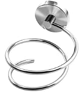 Bathroom Hair Dryer Holder Hair Care Tools Holder Wall Mount Chrome Finished Stainless Steel