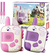 Unicorn Walkie Talkies for Kids Ages 3-9 - 2 Pack Outdoor Adventure Toys with 1000ft Range,Unicor...