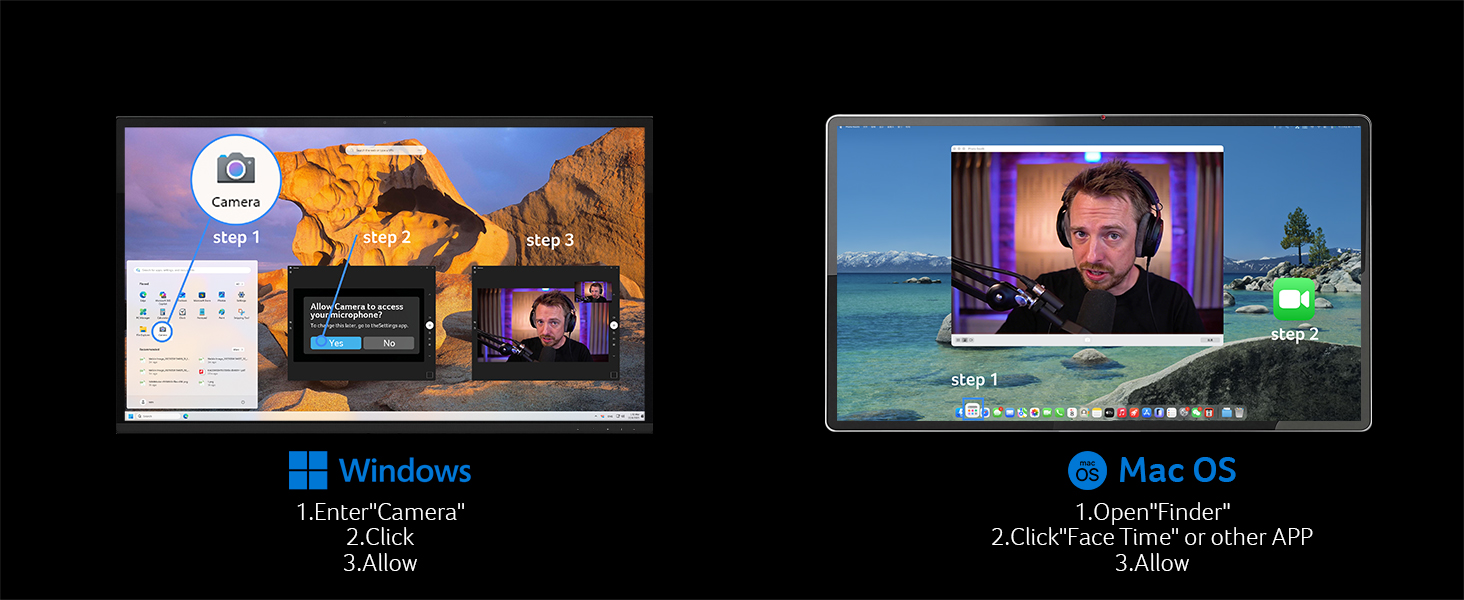 1080p webcam for pc compatible with switch 2
