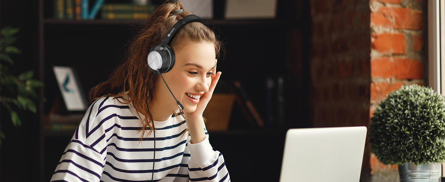 pc headset with mic, headphones with mic, headset with microphone for pc, pc headphones