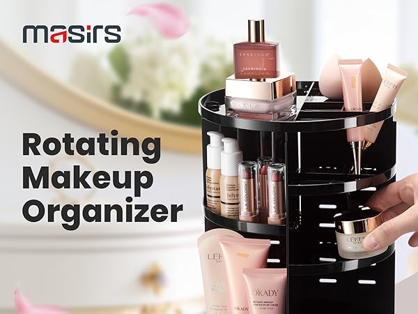 Rotating Makeup Organizer
