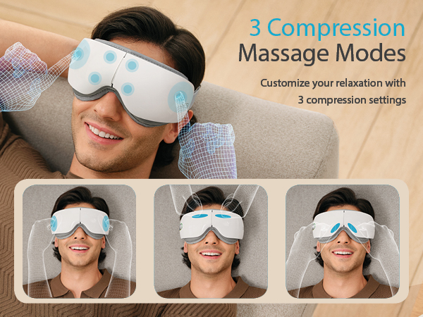 heated eye massager