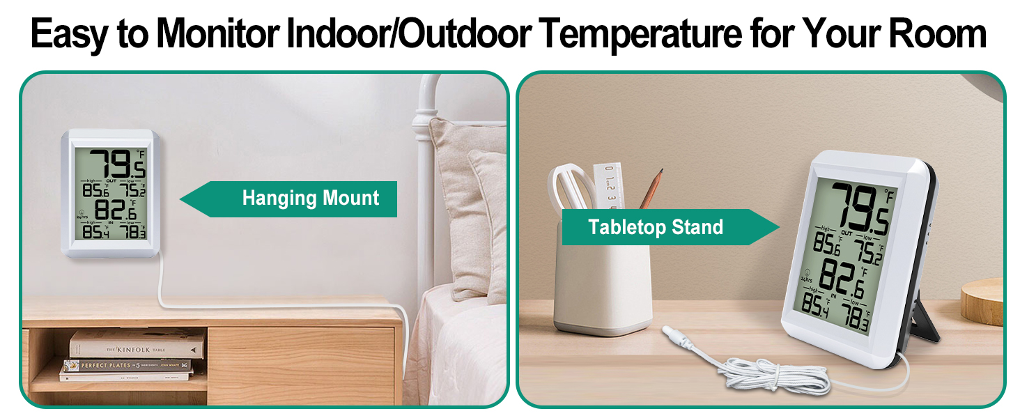 indoor thermometer room thermometer indoor outdoor thermometer digital thermometer