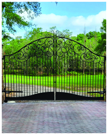 ghost controls automatic gate opener solar gate opener gate operator decorative gate electric gate