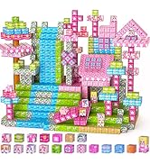 Wxlbr Magnetic Blocks,150PCS Magnetic Building Cube Game,Magnet Blocks Tiles Constructions Toys,S...