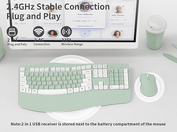 wireless keyboard and mouse 4