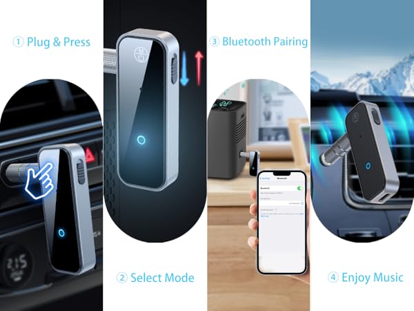 How to connect with Bluetooth Audio Adapter