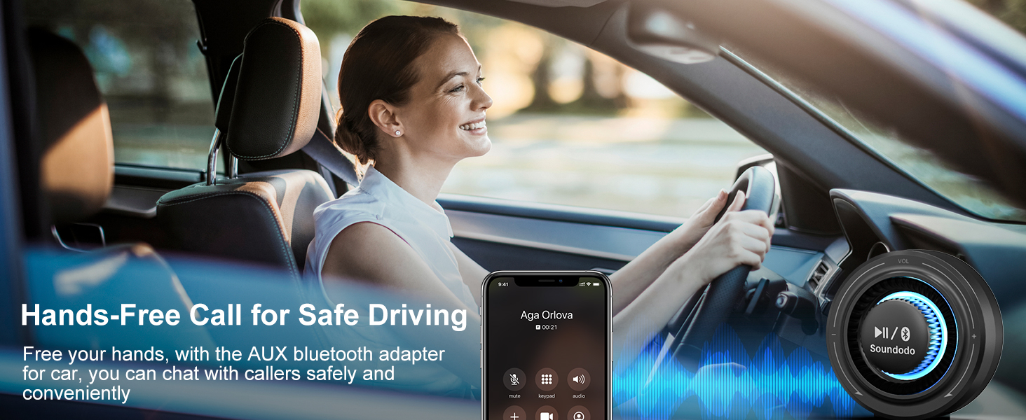 AUX Bluetooth Adapter for Car