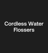 Cordless water flossers