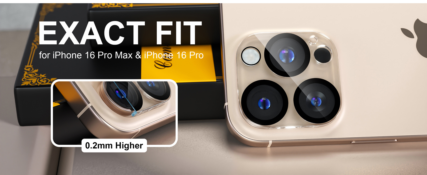 iphone 16 pro camera lens protector