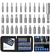 STREBITO Damaged Screw Extractor Set, 32PCS Stripped Screw Extractor with Magnetic Extension Shaf...