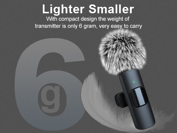 Mini Wireless Lavalier Microphone