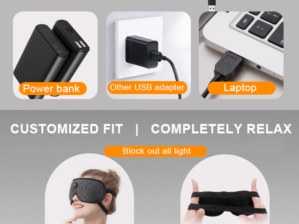heated eye mask