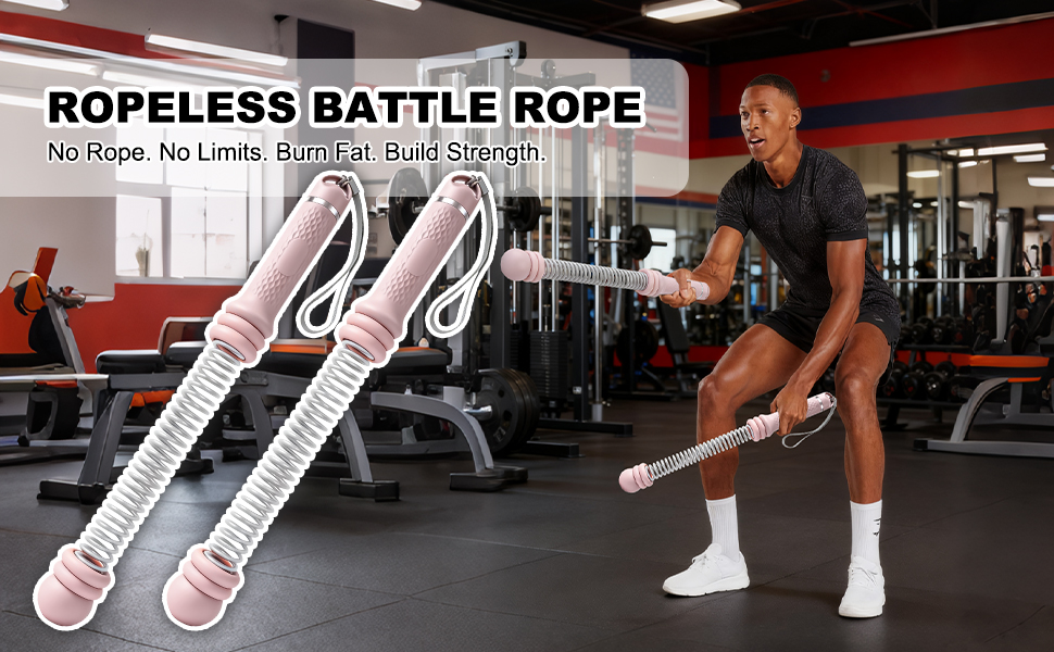 Weighted Ropeless Battle Ropes