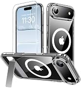 xiwxi for iPhone Air Case with Kickstand,[Compatible with Magsafe][1*Screen Protector],Military-G...