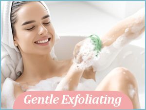 silicone back scrubber