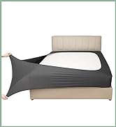 Mrs Awesome Stretch Jersey Box Spring Cover Wrap Around, Bed Skirt Alternative, Ultra Soft &amp; Wrin...