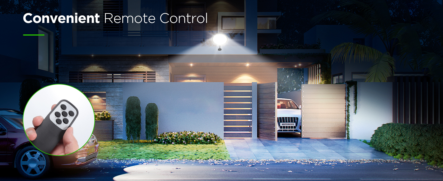 solar barn light with remote control